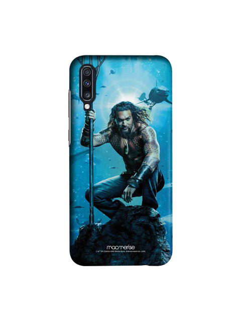 

macmerise Blue & Black Under The Aqua Sublime Samsung Galaxy A70 Back Case