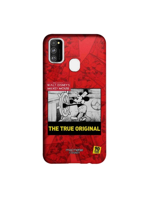 

macmerise Red & Grey Disney Mickey Potrait Mode Sublime Samsung Galaxy M30S Back Case