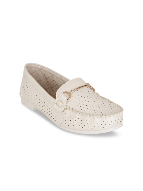 

Flat n Heels Women Beige Loafers