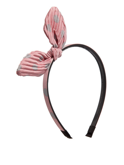 

Stoln Girls Pink Printed Bow Hairband
