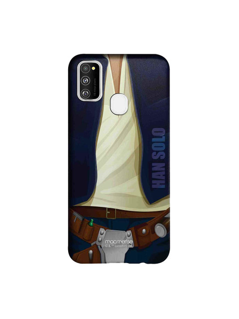 

macmerise Blue & Off-White Star Wars Attire Han Sublime Samsung Galaxy M30S Back Case