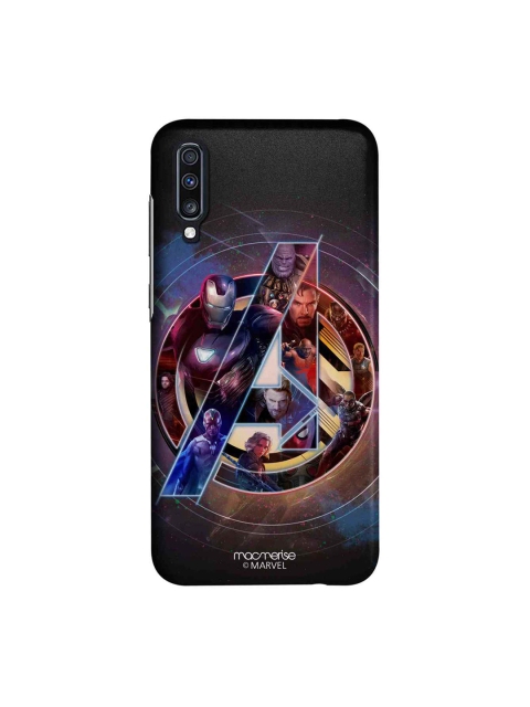 

macmerise Black & Blue Marvel Comics Avengers Infinity World Sublime Samsung Galaxy A70 Back Case