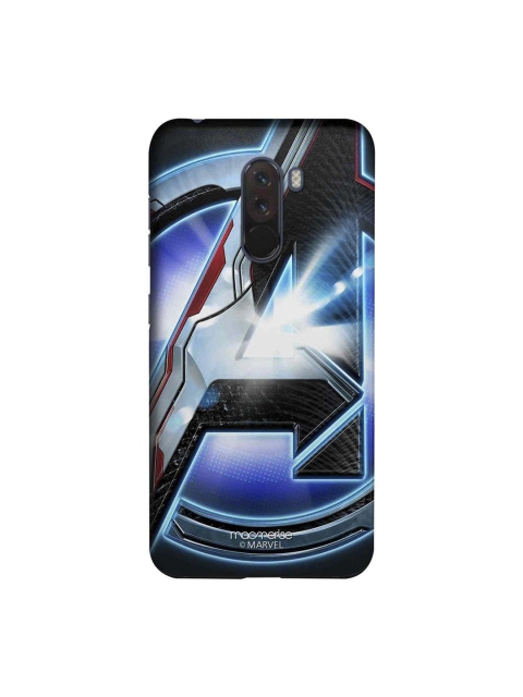 

macmerise Grey & Blue Marvel Comics Endgame Logo Sublime Xiaomi Poco F1 Back Case