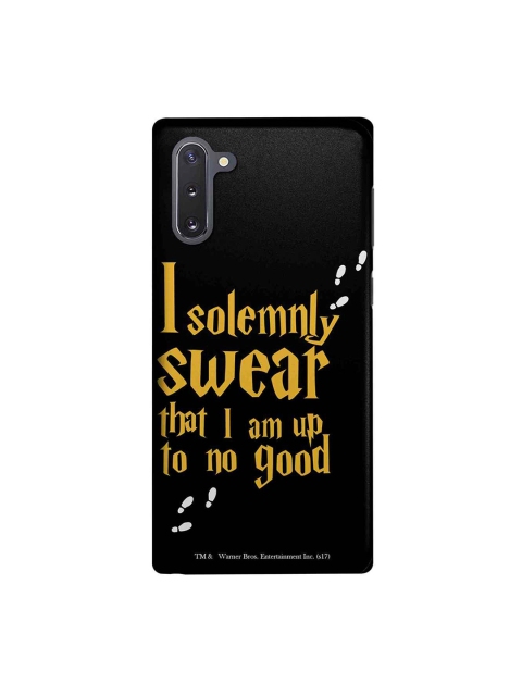 

macmerise Black & Yellow Harry Potter Solemnly Swear Sublime Samsung Galaxy Note 10 Back Case