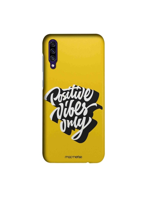 

macmerise Yellow & White Positive Vibes Sublime Samsung Galaxy A30S Back Case