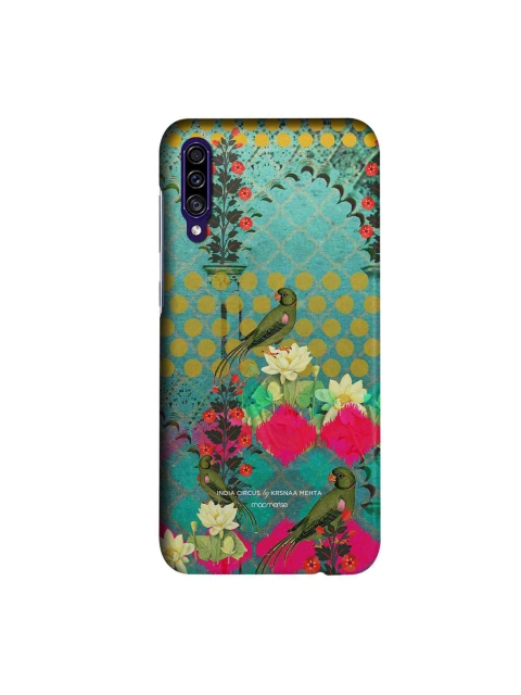 macmerise Green & Pink India Circus Mitthu Miya Sublime Samsung Galaxy A30S Back Case