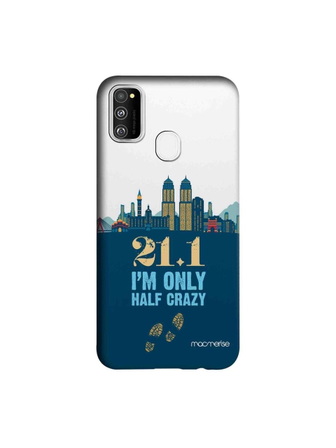 

macmerise Blue & White Half Crazy Sublime Samsung Galaxy M30S Back Case