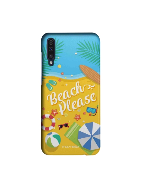 

macmerise Yellow & Blue Beach Please Sublime Samsung Galaxy A50 Back Case