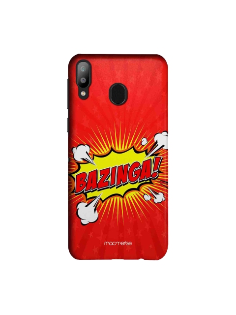

macmerise Red & Yellow Bazinga Sublime Samsung Galaxy M20 Back Case