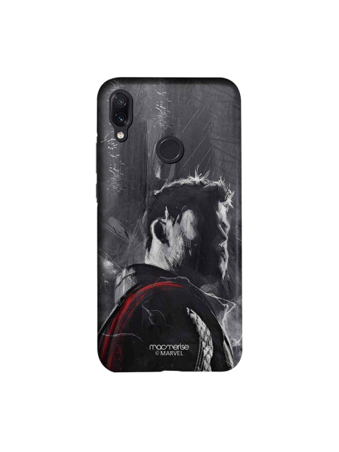 

macmerise Grey & Red Marvel Comics Charcoal Art Thor Sublime Xiaomi Redmi Note 7 Back Case