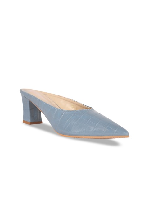 

Sole To Soul Women Turquoise Blue Solid Pumps