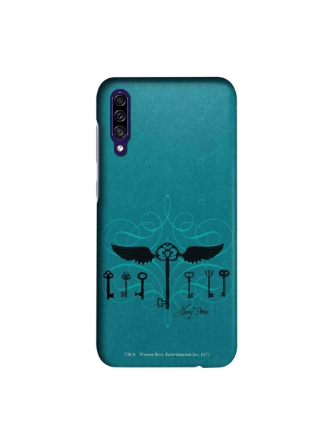 

macmerise Teal Blue & Black Harry Potter Keys Sublime Samsung Galaxy A30S Back Case