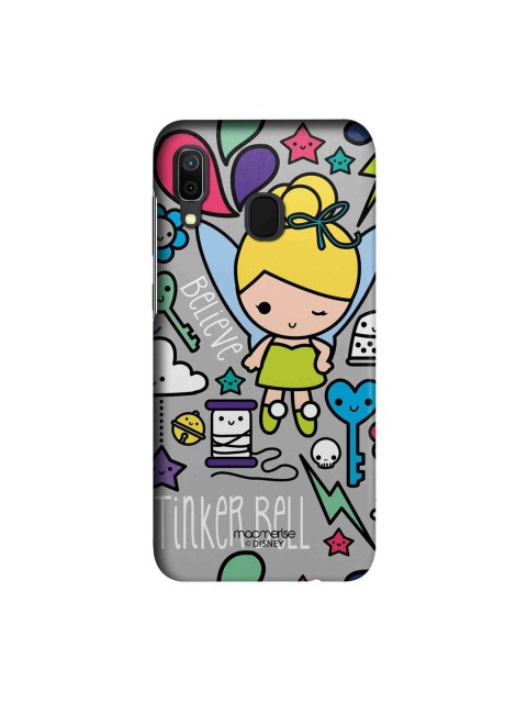 

macmerise Grey & Blue Tinker World Samsung Galaxy A30 Back Case