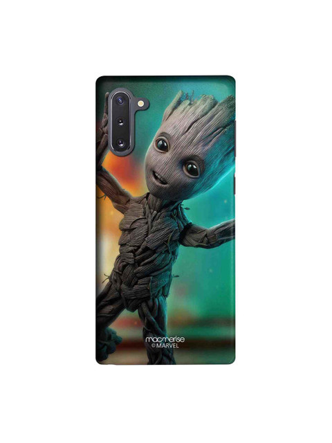 

macmerise Green & Grey Marvel Comics Baby Groot Dance Sublime Samsung Note10 Back Cover Case