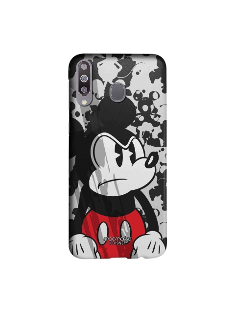 

macmerise Black & Grey Disney Grumpy Mickey Sublime Samsung Galaxy M30 Back Case