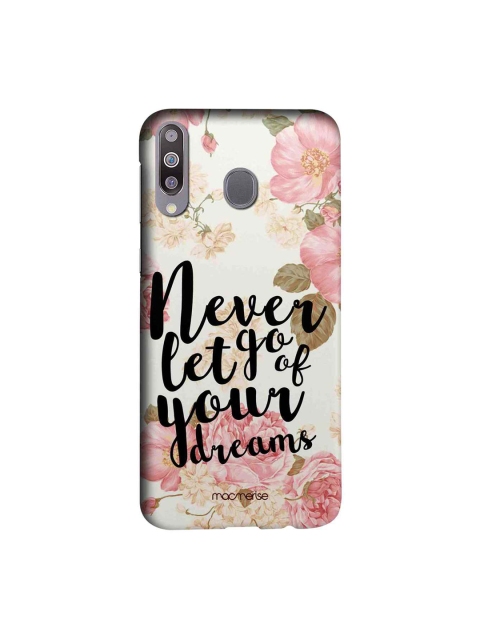 

macmerise Grey & Pink Your Dreams Samsung Galaxy M30 Back Case