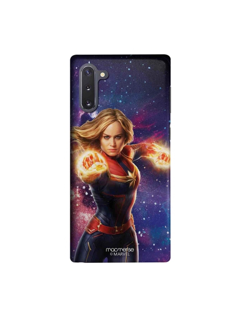 

macmerise Blue & Yellow Marvel Comics Fierce Captain Marvel Sublime Samsung Note10 Back Cover
