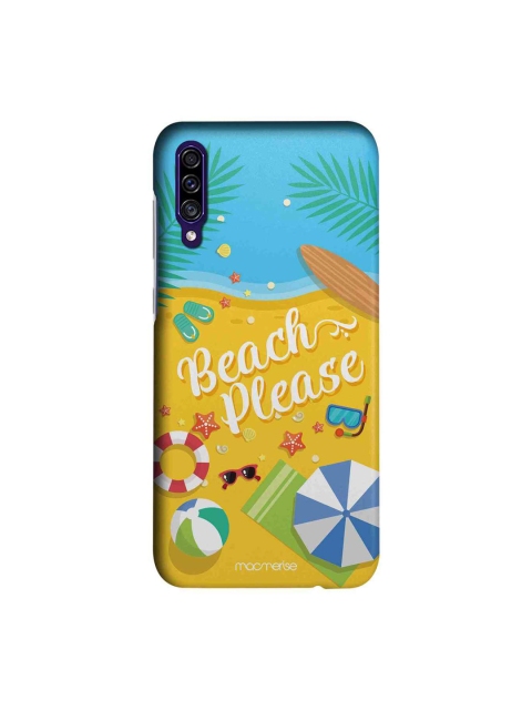 

macmerise Yellow & Blue Beach Please Sublime Samsung Galaxy A30S Back Case