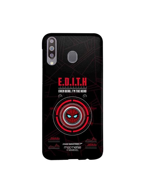 

macmerise Black & Red Marvel Comics Hello Edith Sublime Samsung Galaxy M30 Case