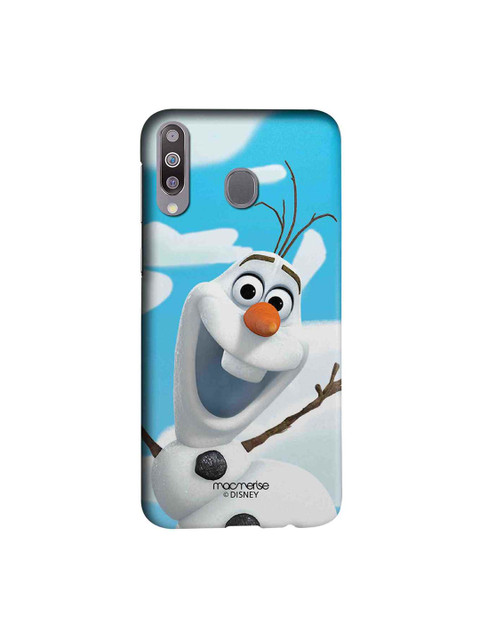 

macmerise Blue & White Disney Oh Olaf Sublime Samsung Galaxy M30 Back Case