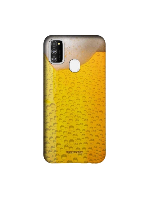 

macmerise Yellow & Beige Chug It Samsung Galaxy M30S Back Case