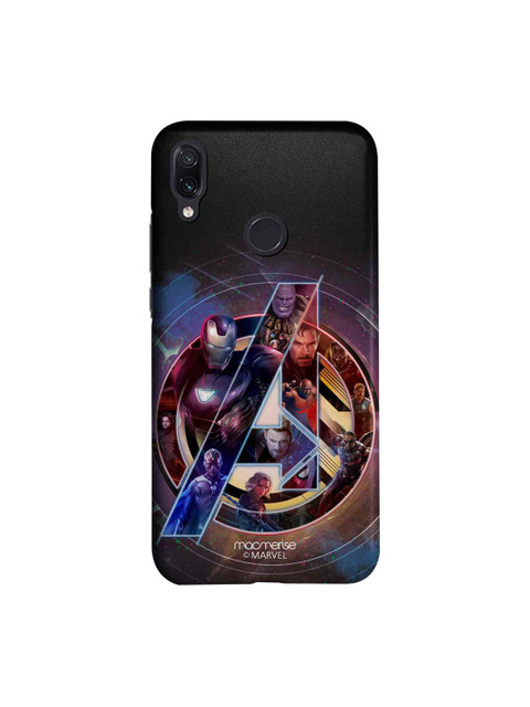 

macmerise Black & Blue Marvel Comics Avengers Infinity World Sublime Xiaomi Redmi Note 7 Back Case