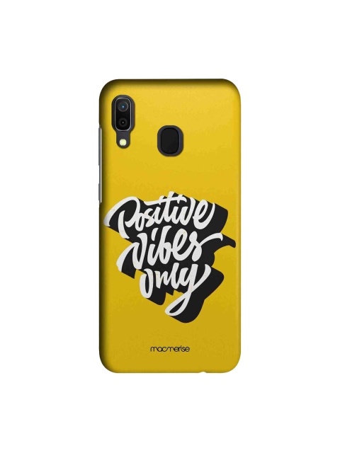 

macmerise Yellow & White Positive Vibes Sublime Samsung Galaxy A30 Back Case
