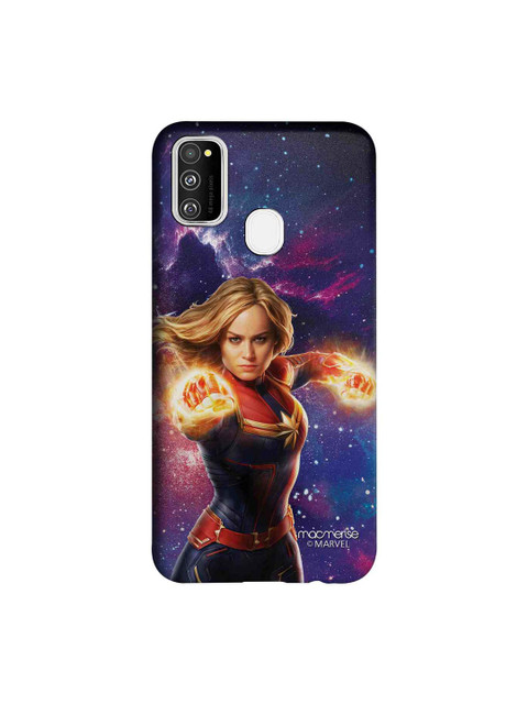 

macmerise Blue & Red Marvel Comics Fierce Captain Marvel Sublime Samsung Galaxy M30S Back Case