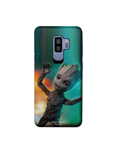 

macmerise Green & Grey Marvel Comics Baby Groot Dance Sublime Samsung Galaxy S9 Plus Back Case