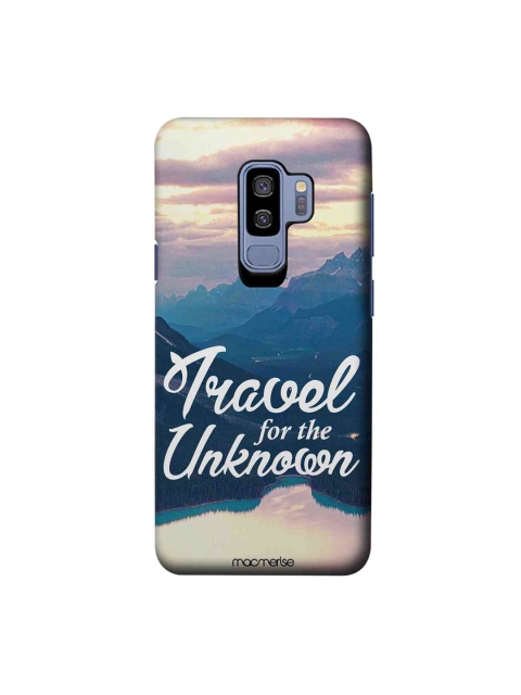

macmerise Blue & White Travel For The Unknown Samsung Galaxy S9 Plus Back Case