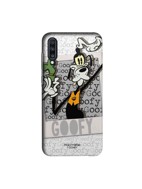 

macmerise White & Black Disney Hello Mr Goofy Sublime Samsung Galaxy A70 Back Case
