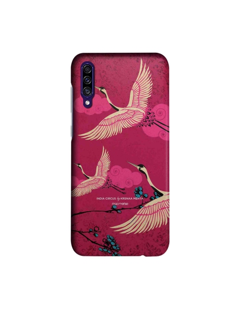

macmerise Pink & Yellow Flying Flamingoes Samsung Galaxy A30S Back Case