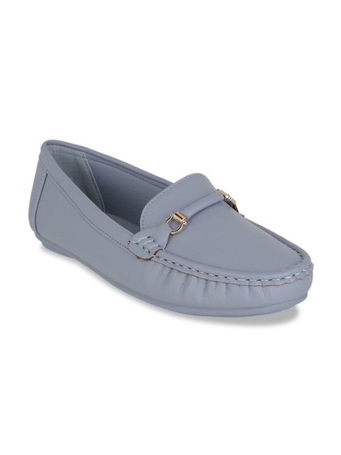

Flat n Heels Women Blue Loafers