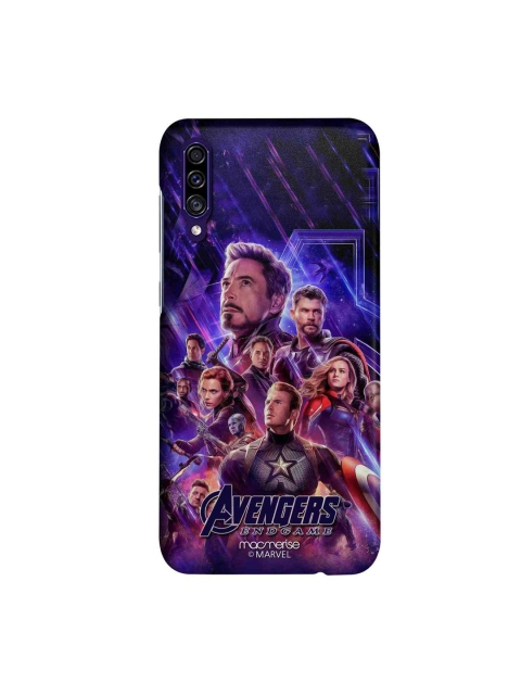 

macmerise Blue & Purple Marvel Comics Avengers Endgame Poster Sublime Samsung Galaxy A30S Back Case