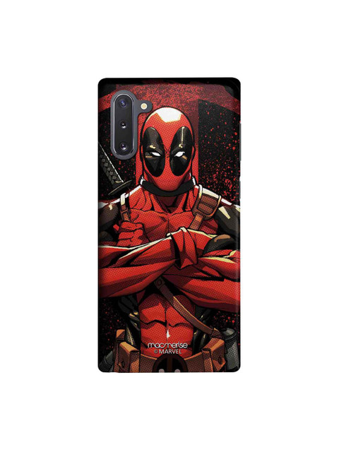

macmerise Black & Red Marvel Comics Deadpool Stance Samsung Galaxy Note 10 Back Case
