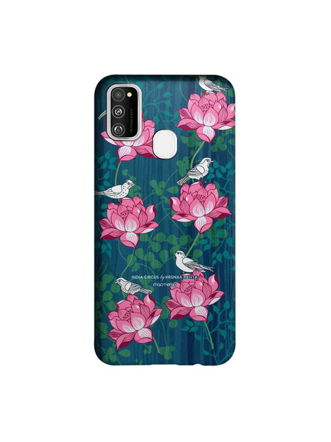 

macmerise Teal Blue & Pink India Circus Desired Awakening Printed Samsung Galaxy M30S Back Case