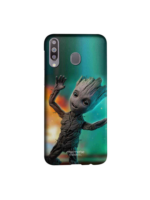 

macmerise Green & Grey Marvel Comics Baby Groot Dance Sublime Samsung Galaxy M30 Back Case