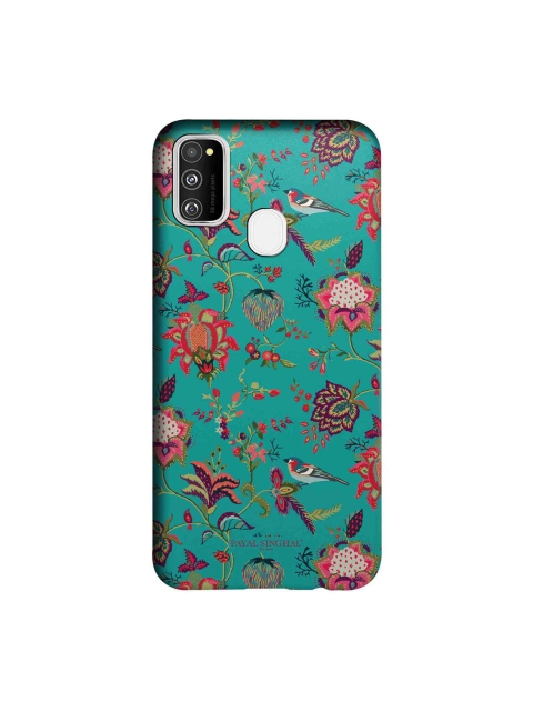 

macmerise Teal Green & Pink Payal Singhal Chidiya Sublime Samsung Galaxy M30S Back Case