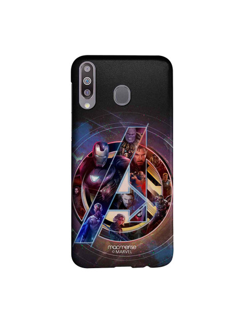 

macmerise Black & Blue Marvel Comics Avengers Infinity World Sublime Samsung Galaxy M30 Back Case