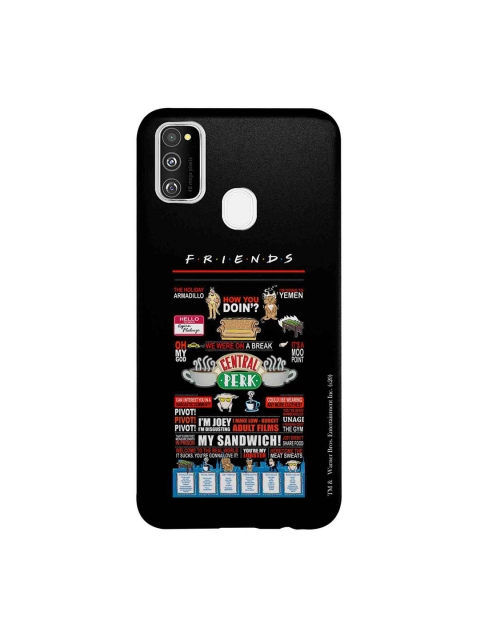 macmerise Black & Red Friends Favorites Sublime Samsung Galaxy M30S Back Case