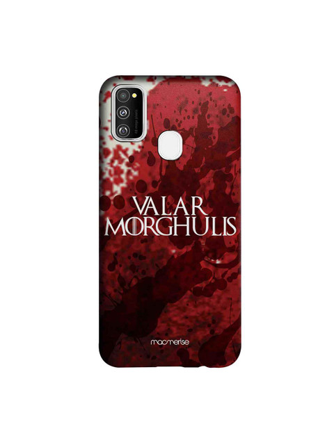 

macmerise Red & White Valar Morghulis Sublime Samsung Galaxy M30S Back Case