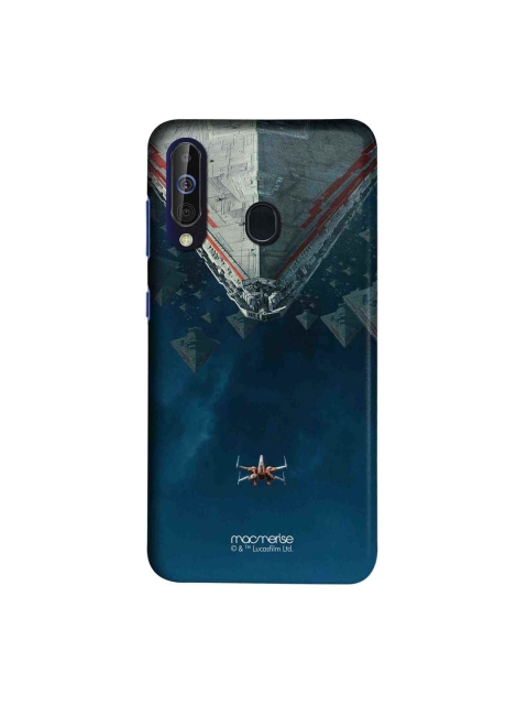 

macmerise Blue & Grey Star Wars Poe's XWing Fighter Sublime Samsung Galaxy M40 Back Case