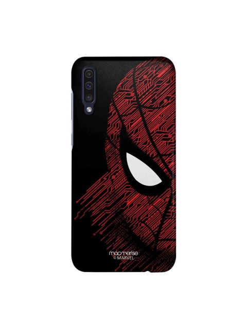 

macmerise Black & Red Marvel Comics Sketch Out Spiderman Sublime Samsung Galaxy A50 Back Case