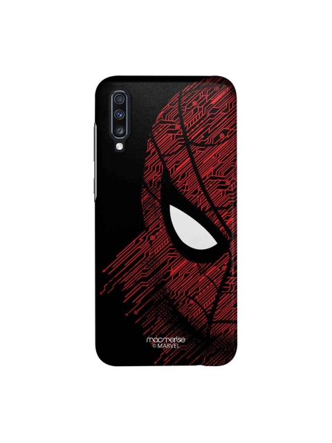 

macmerise Black & Red Marvel Comics Sketch Out Spiderman Sublime Samsung Galaxy A70 Back Case