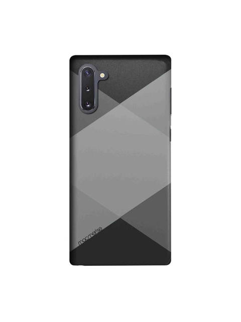 

macmerise Grey & Black Criss Cross Sublime Samsung Note10 Back Cover