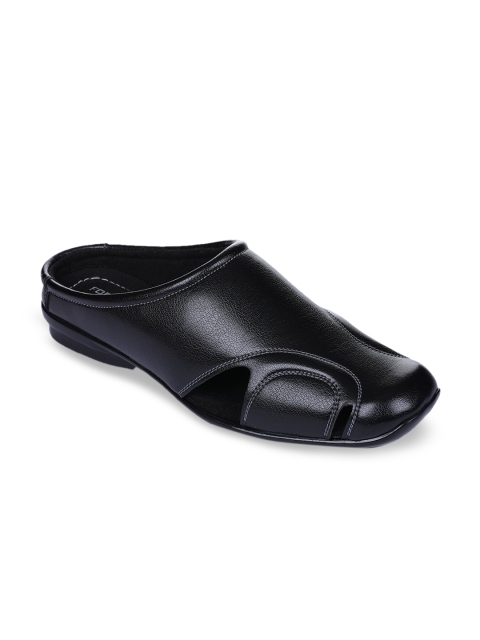

Liberty Men Black Shoe-Style Sandals