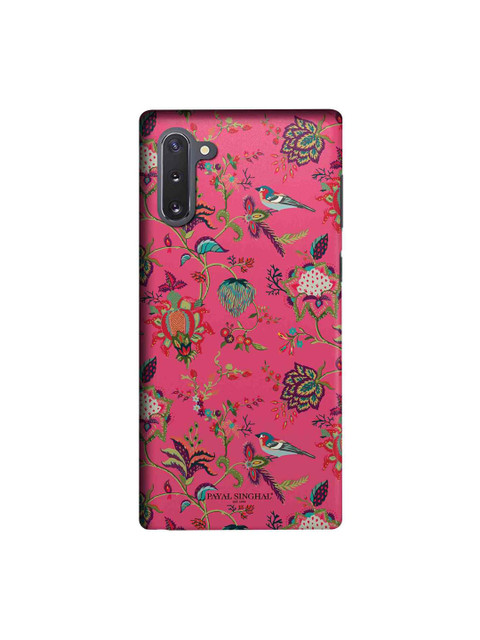 

macmerise Pink & Green Payal Singhal Chidiya Sublime Samsung Galaxy Note 10 Back Case