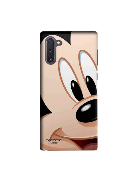 

macmerise Beige & Black Disney Zoom Up Mickey Samsung Galaxy Note 10 Back Case