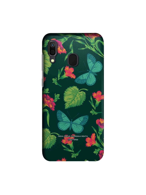 

macmerise Green & Pink Butterfly Effect Sublime Samsung Galaxy A30 Back Case