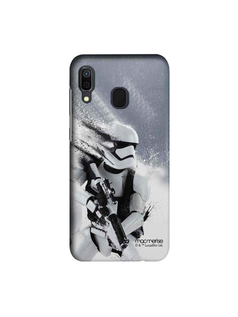 

macmerise Grey & Black Star Wars Trooper Storm Samsung Galaxy A30 Sublime Back Case